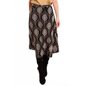 NEW TRAFFIC PEOPLE anarchy skirt in black/white